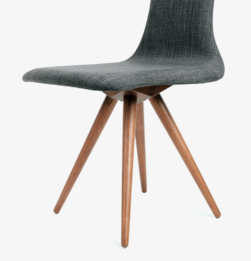 Feather Gray Chair - Image 2